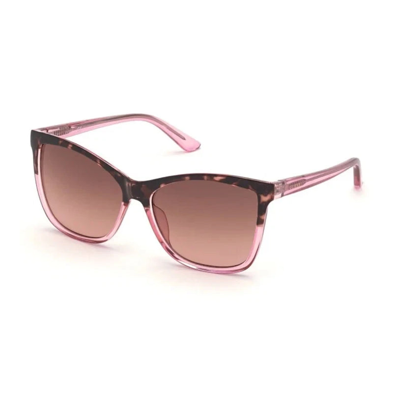 Gafas color rosado y vinotinto
