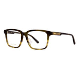 Gucci Cuadradas Marco Completo, Marco Negro y Lentes Demo Transparentes Gg1293Oa001
