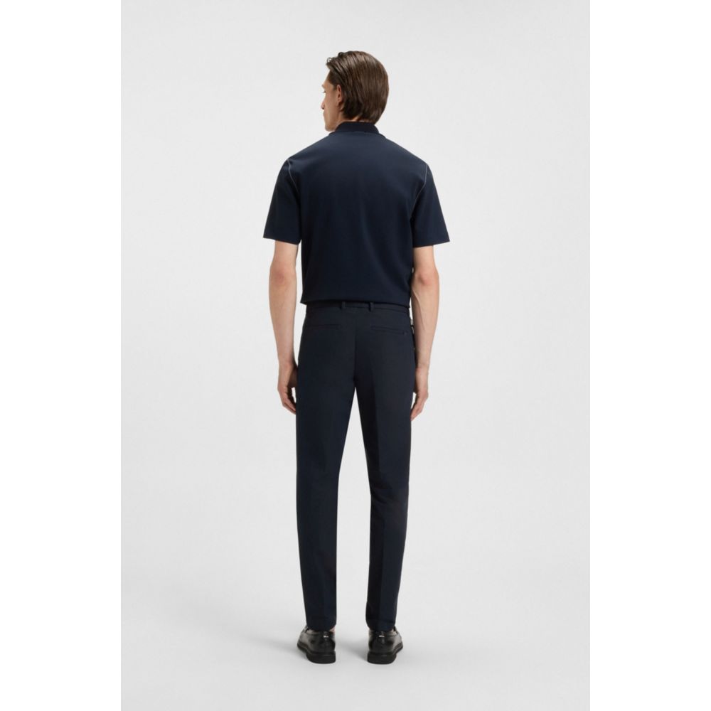 Pantalón de algodón de corte ajustado
