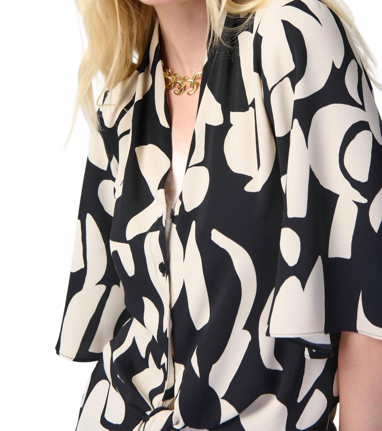 Blusa color negro