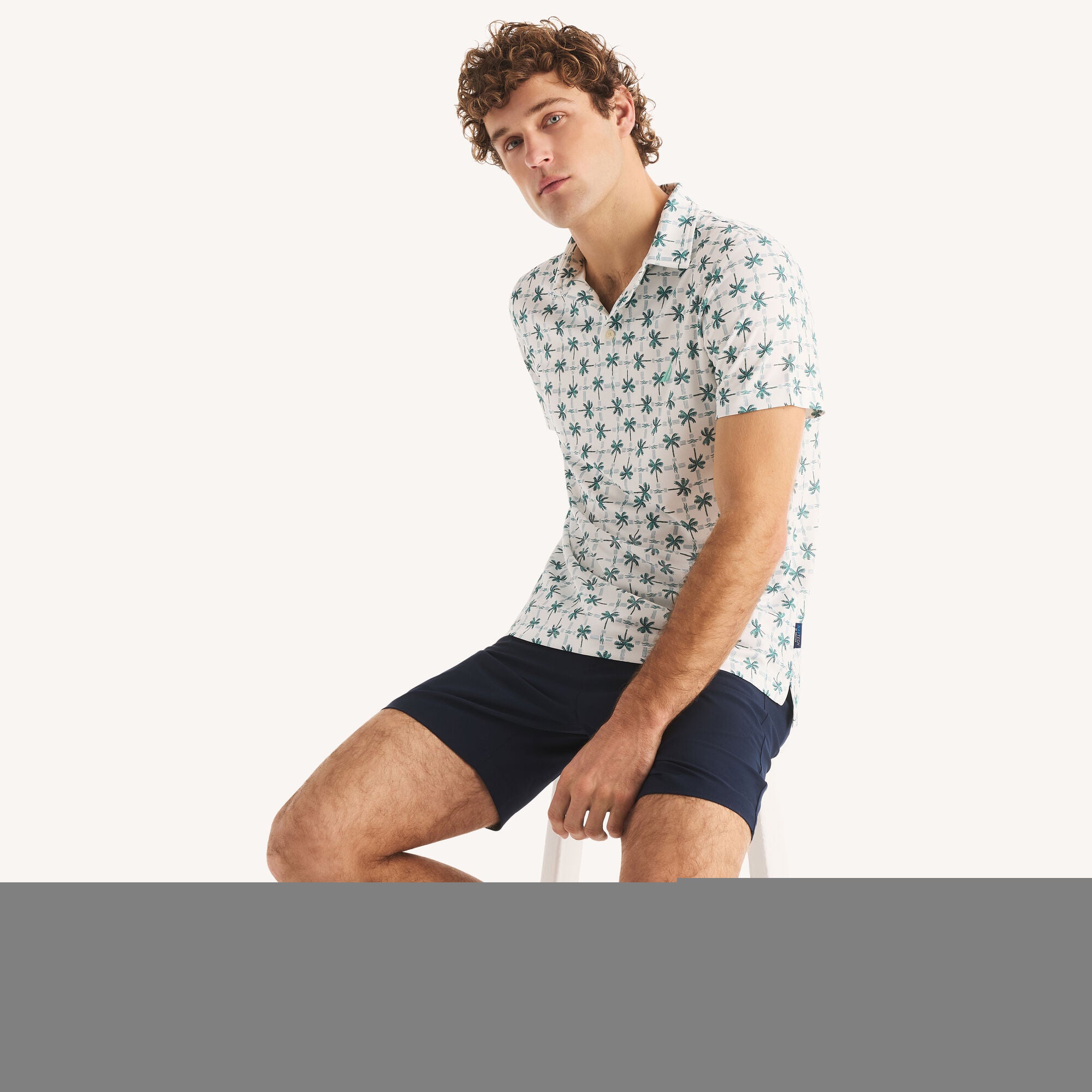 Polo de hombre con estampado