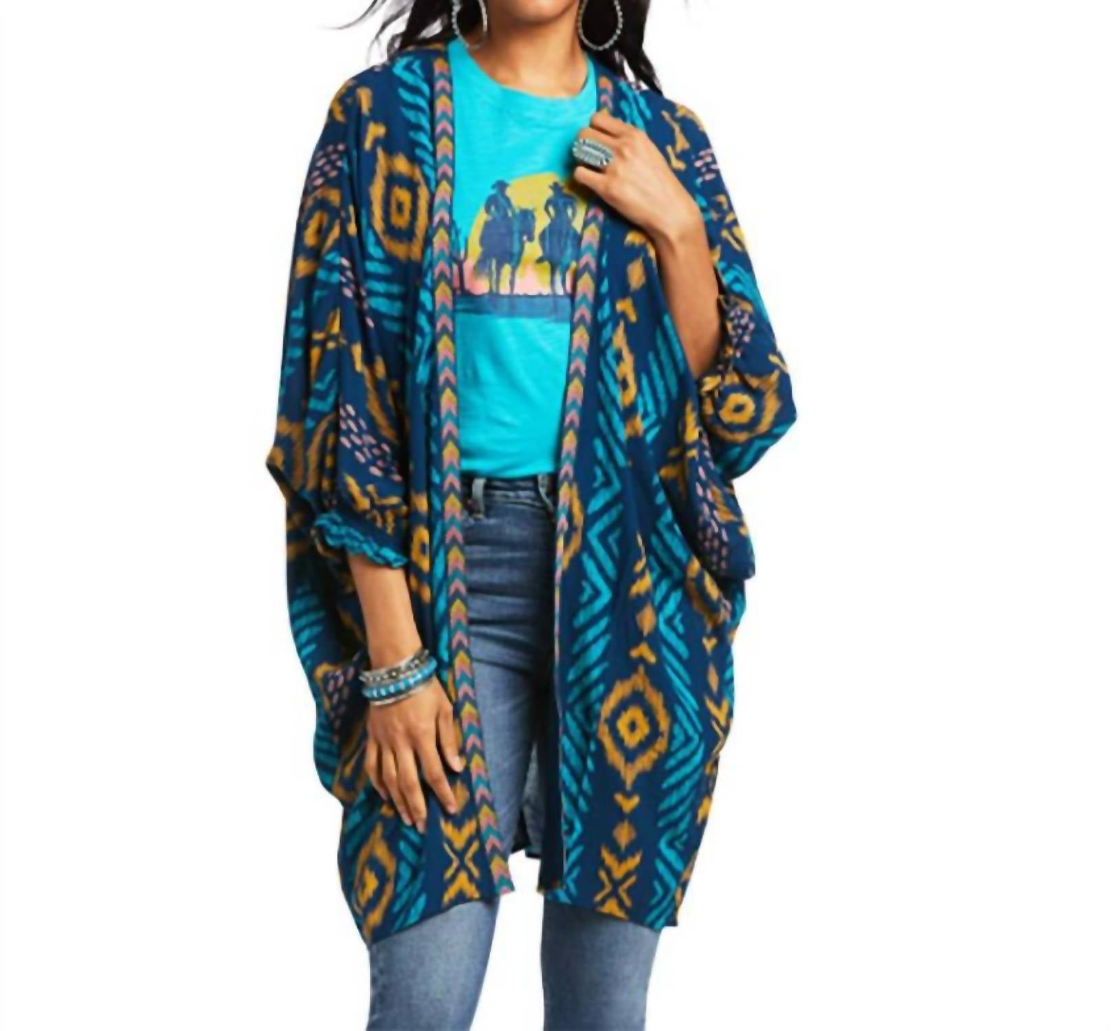 Top color azul