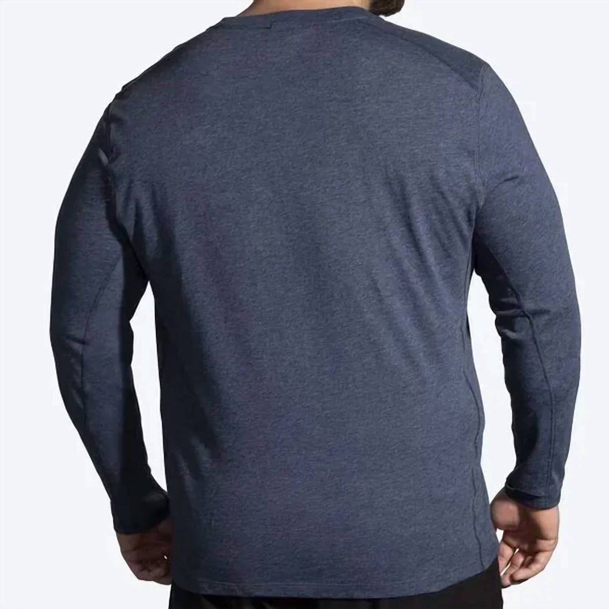 Camiseta de manga larga color azul marino