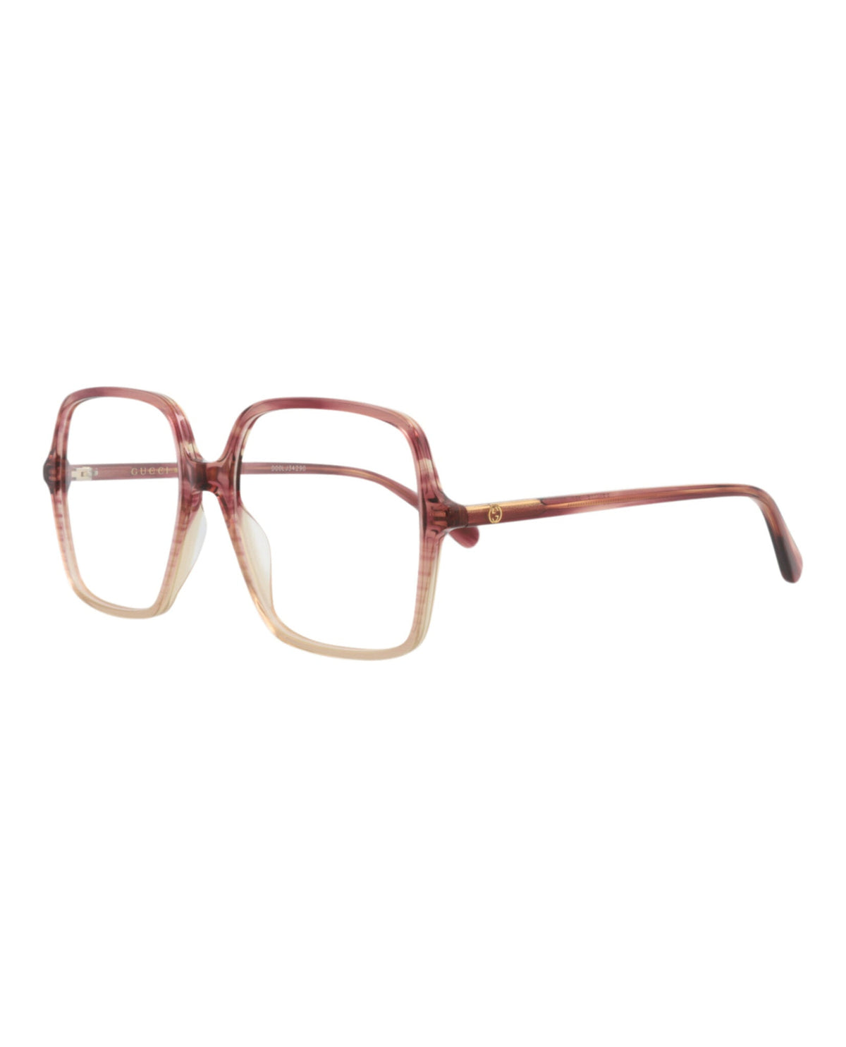 Montura para gafas de acetato de montura cuadrada