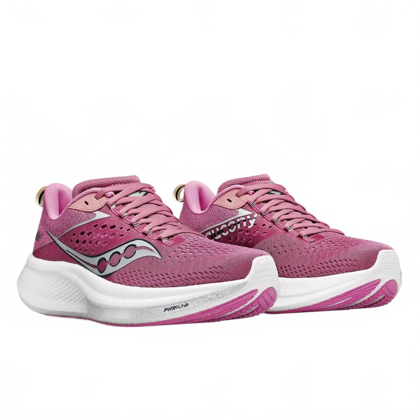 Tenis para correr de mujer color plateado