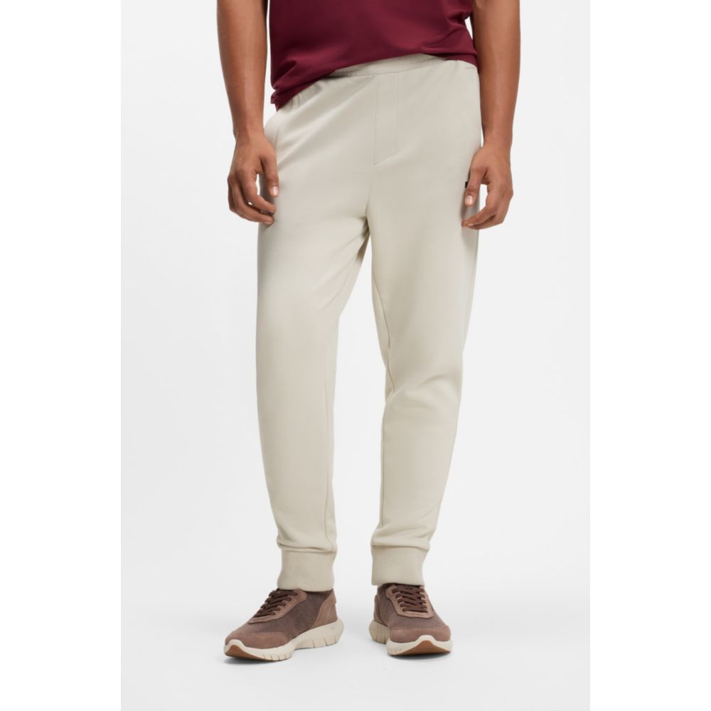 Pantalón deportivo de mezcla de algodón con bordado