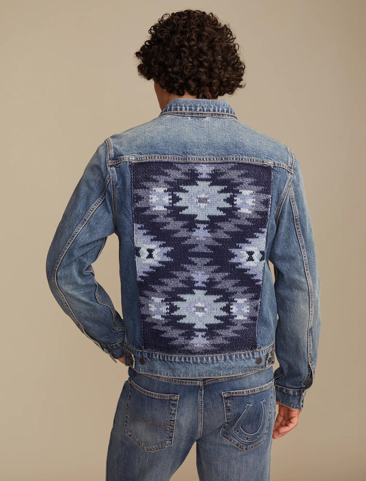 Chaqueta de hombre de mezclilla