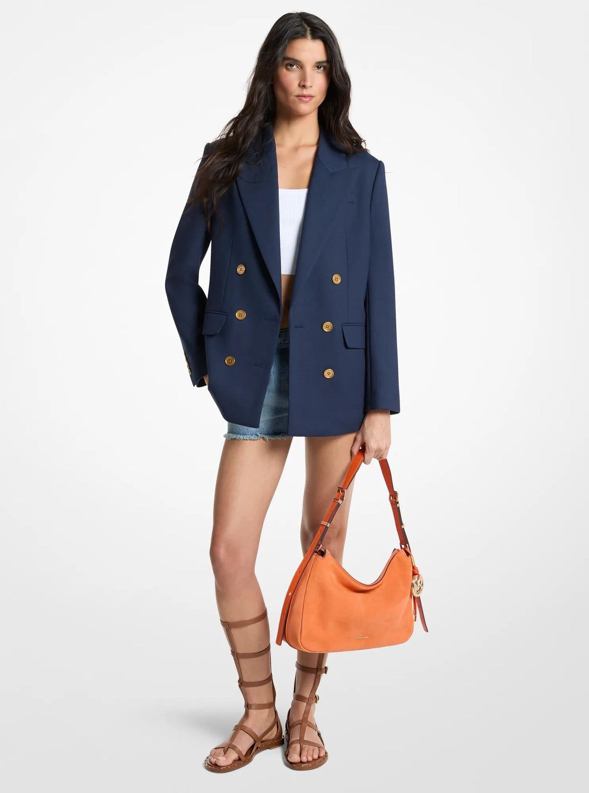 Blazer de corte amplio