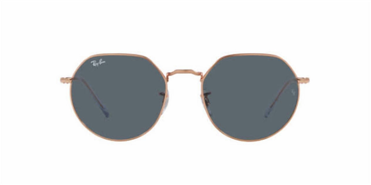 Gafas de sol de hombre color oro rosa y azul