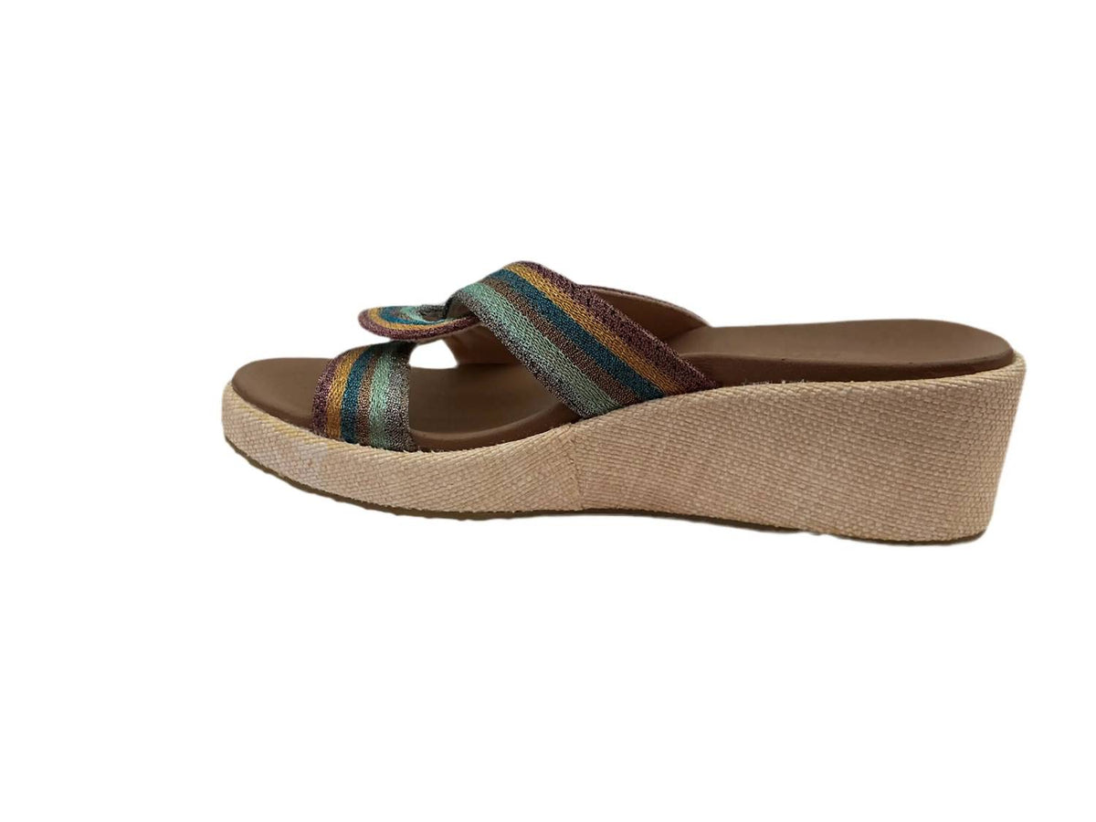 Sandalias de mujer multicolor