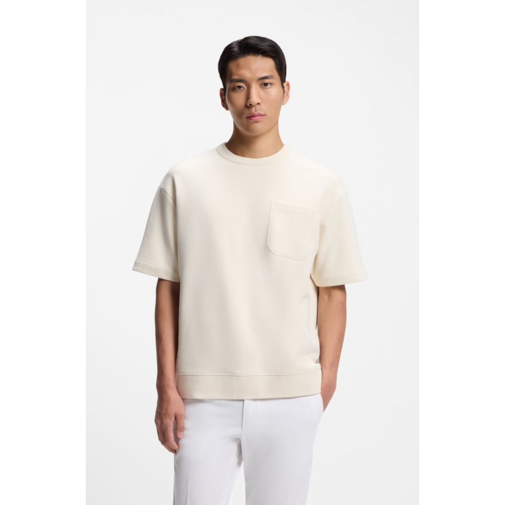 Camiseta de mezcla de algodón