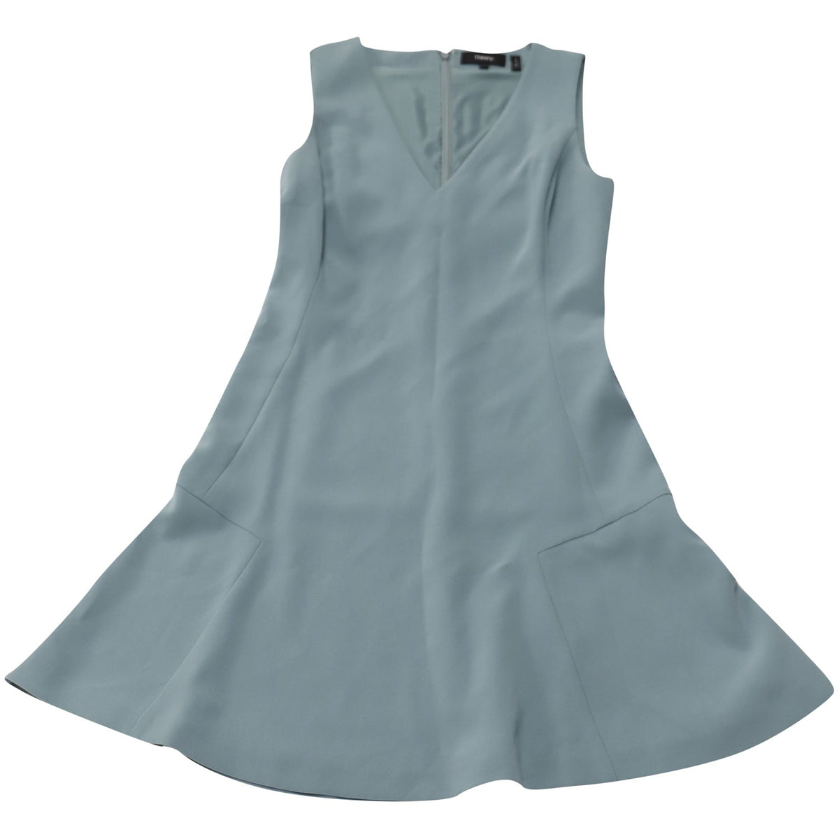 Vestido con cuello en V
