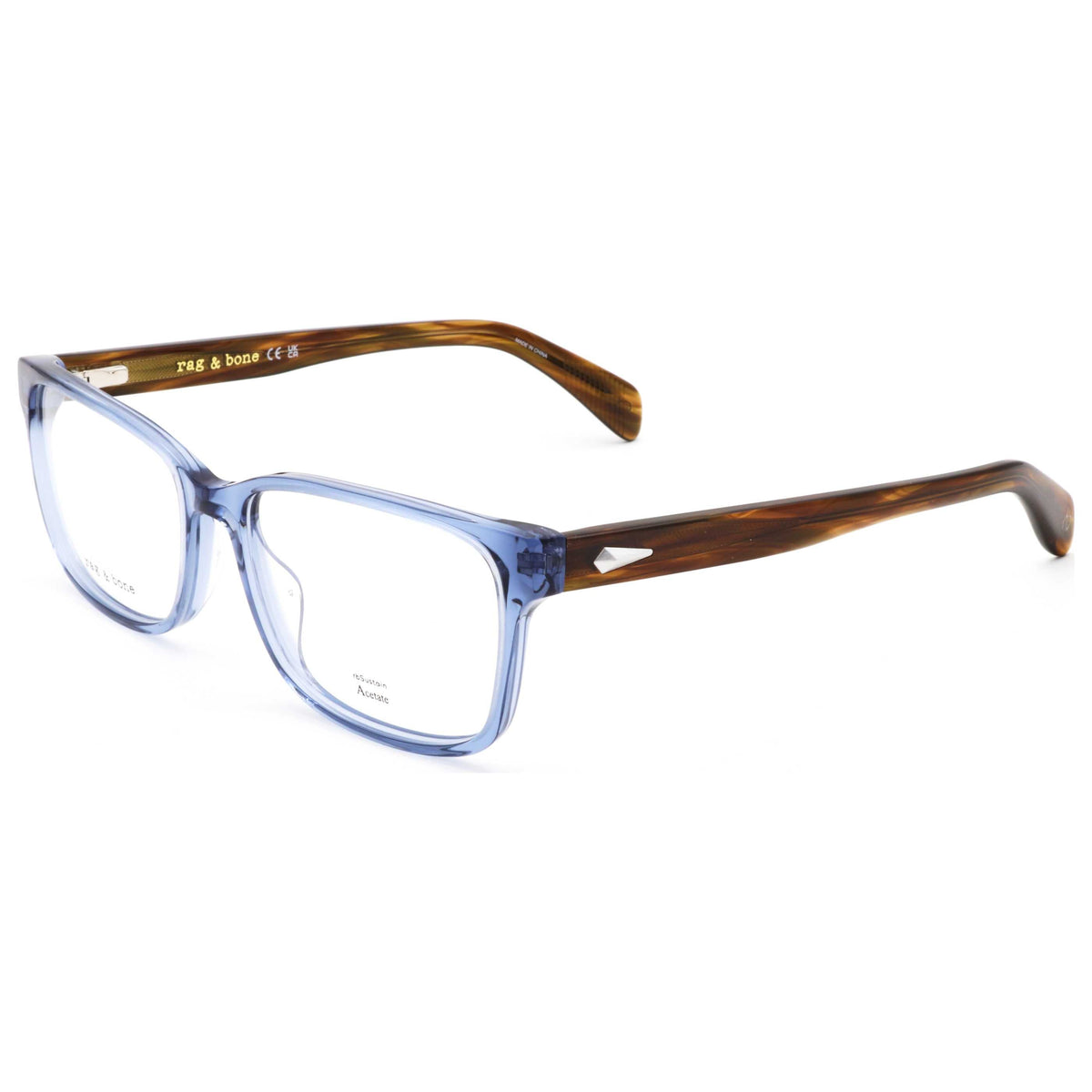Montura para gafas de hombre 58 mm color azul