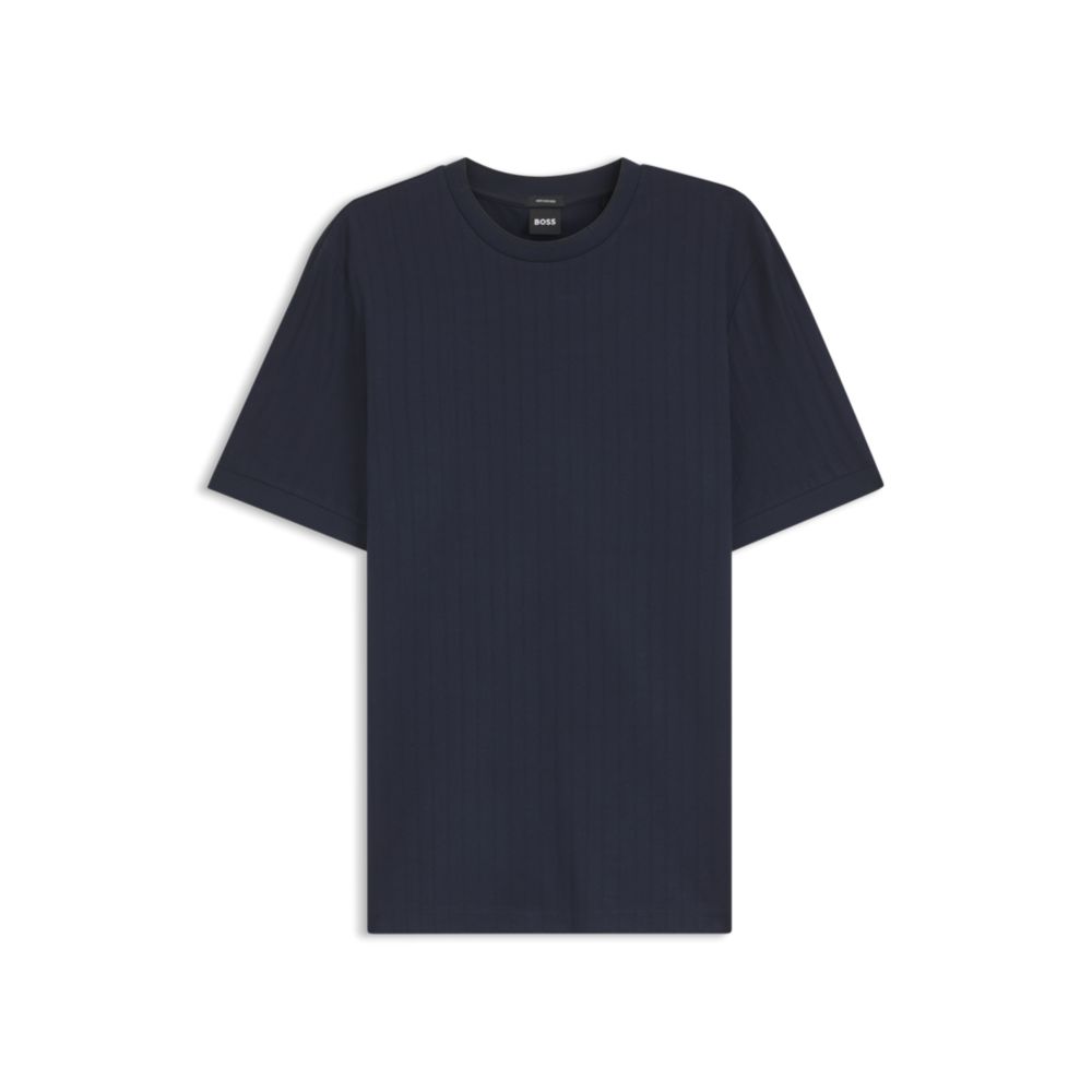 Camiseta de algodón a rayas
