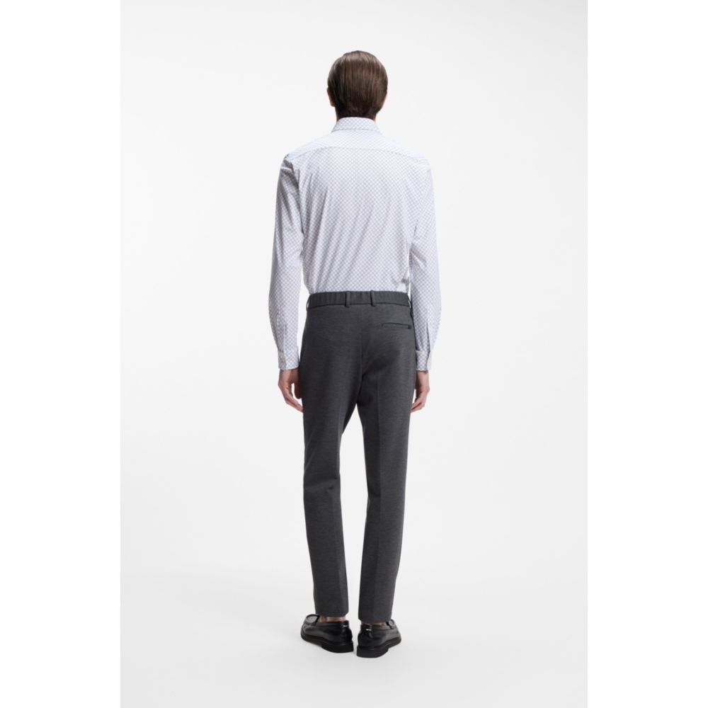 Camisa de corte ajustado con estampado