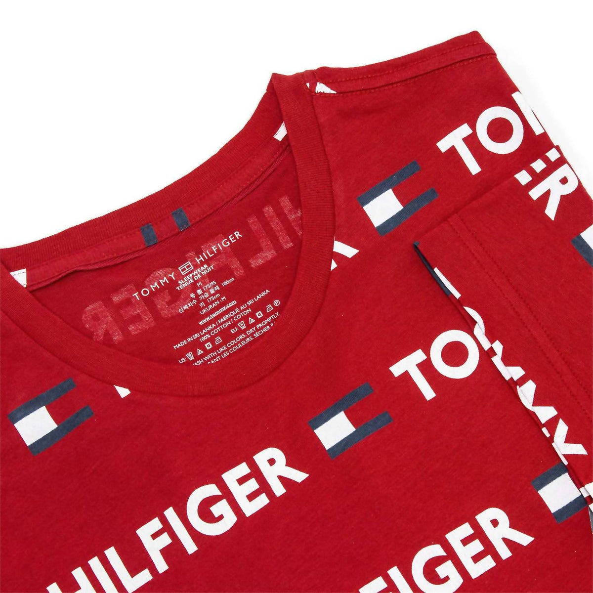 Camiseta de hombre color rojo