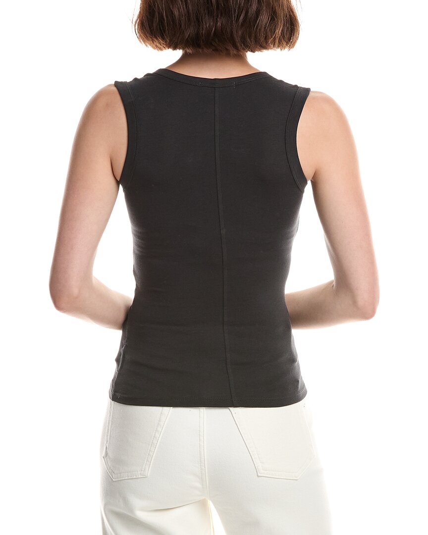 Camiseta sin mangas con cuello en V
