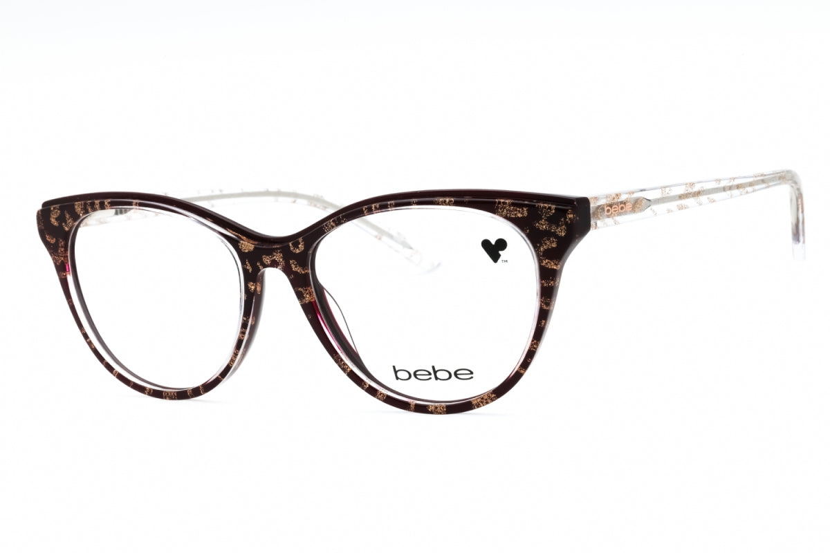Gafas color vinotinto