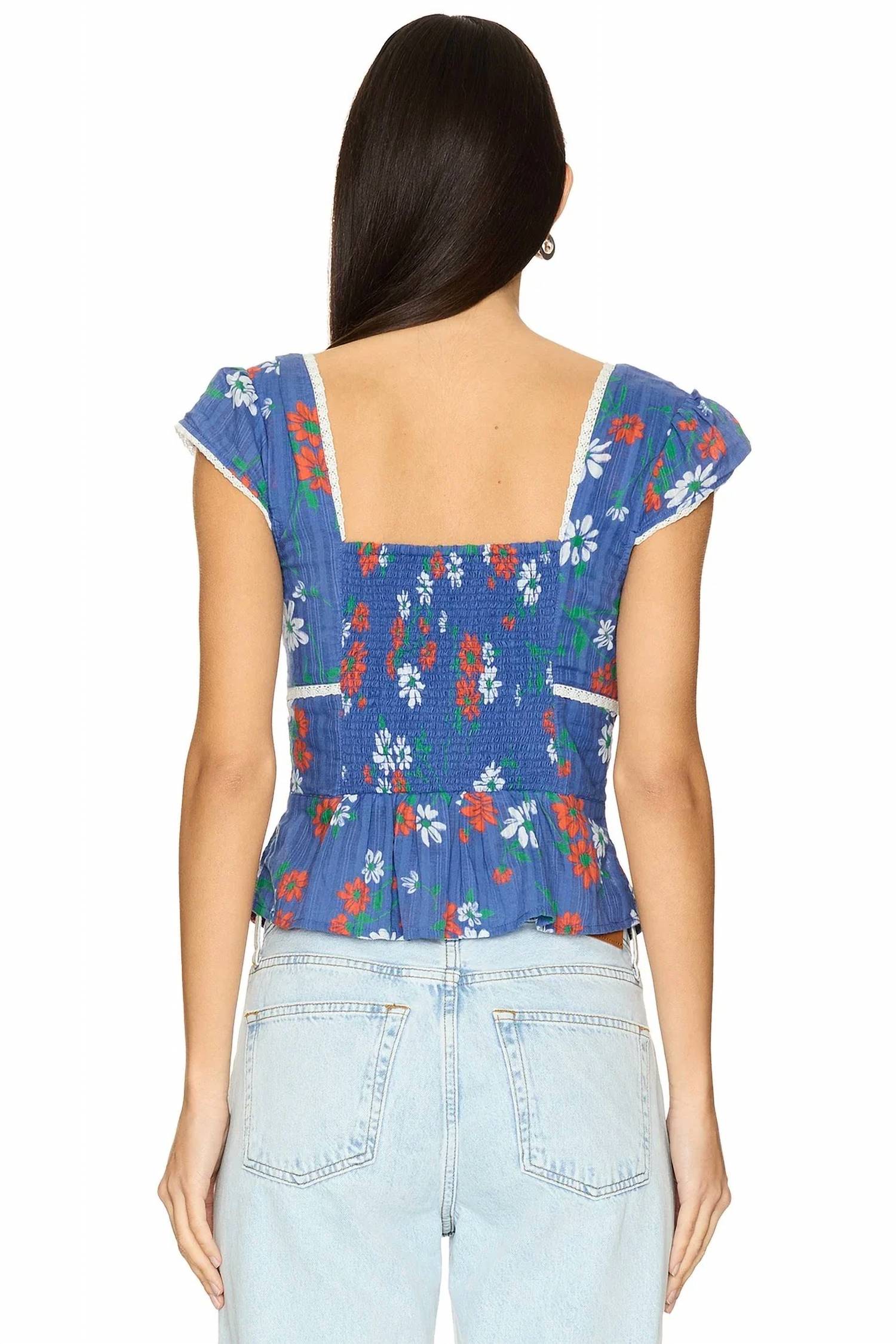 Blusa para bebé color azul