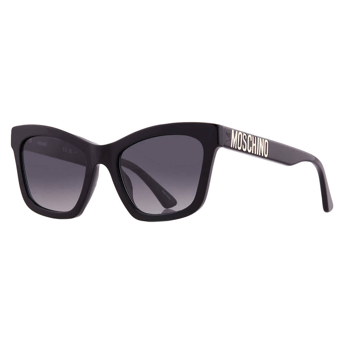 Gafas de sol de mujer de montura tipo gato color gris