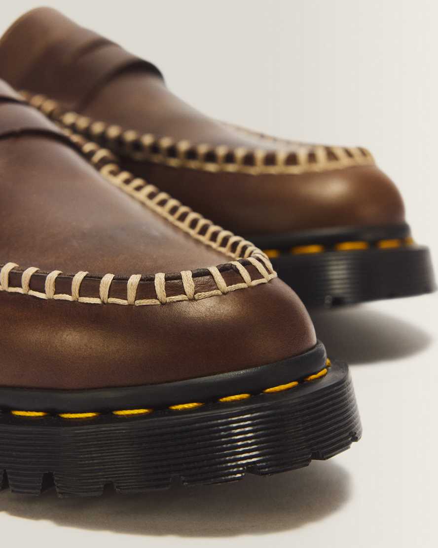 Mocasines de cuero