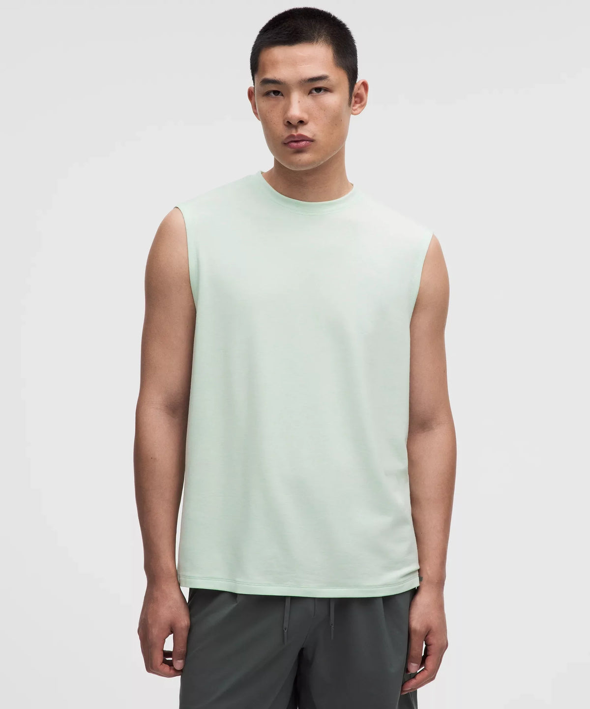 Camisa sin mangas de corte amplio