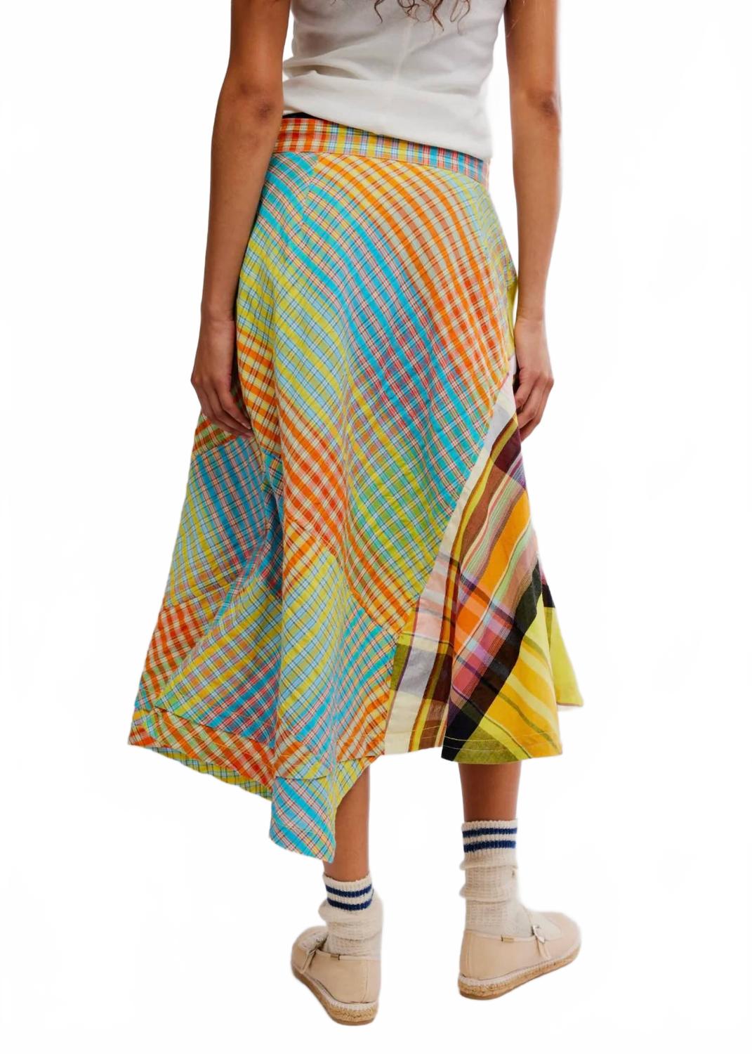 Falda midi