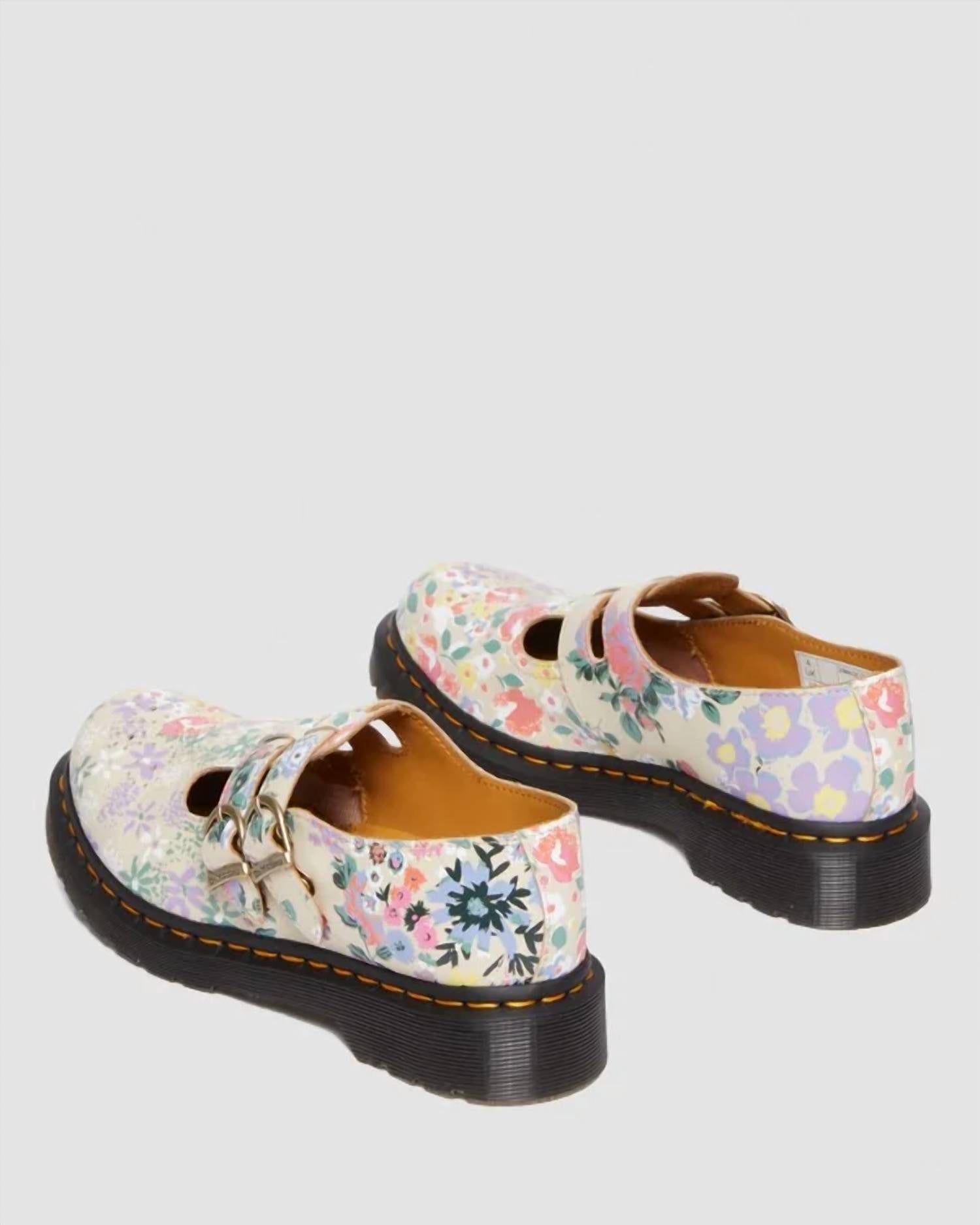 Zapatos de mujer con estampado floral
