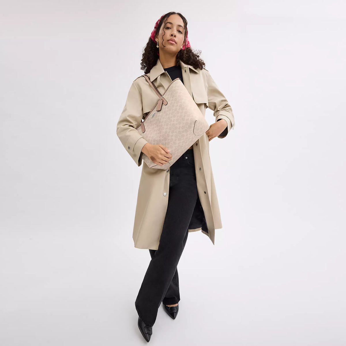 Bolso tote de lona