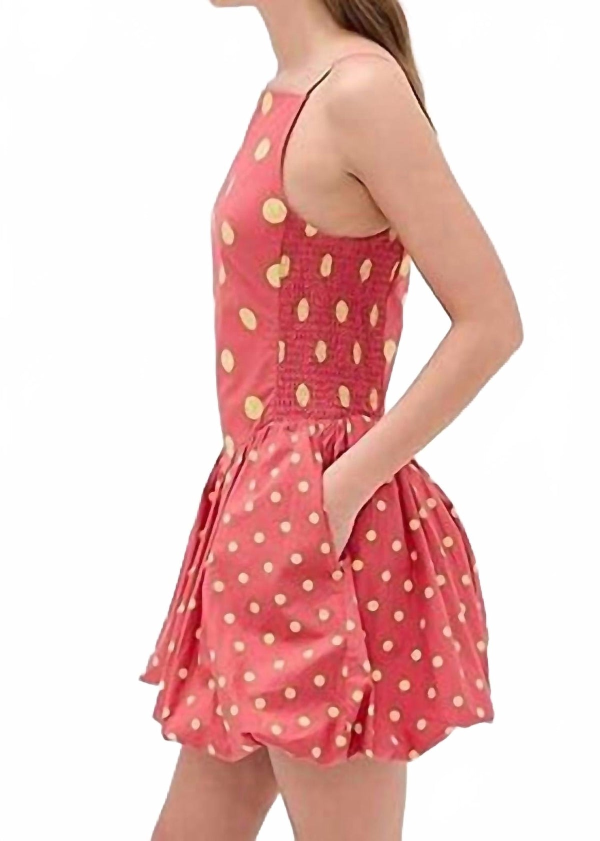 Vestido corto color rojo