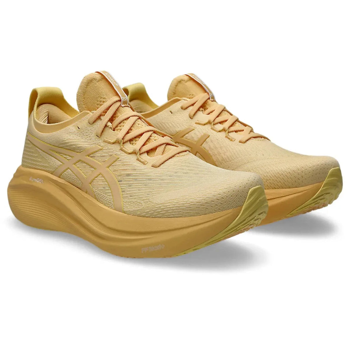 Tenis para correr de hombre color naranja