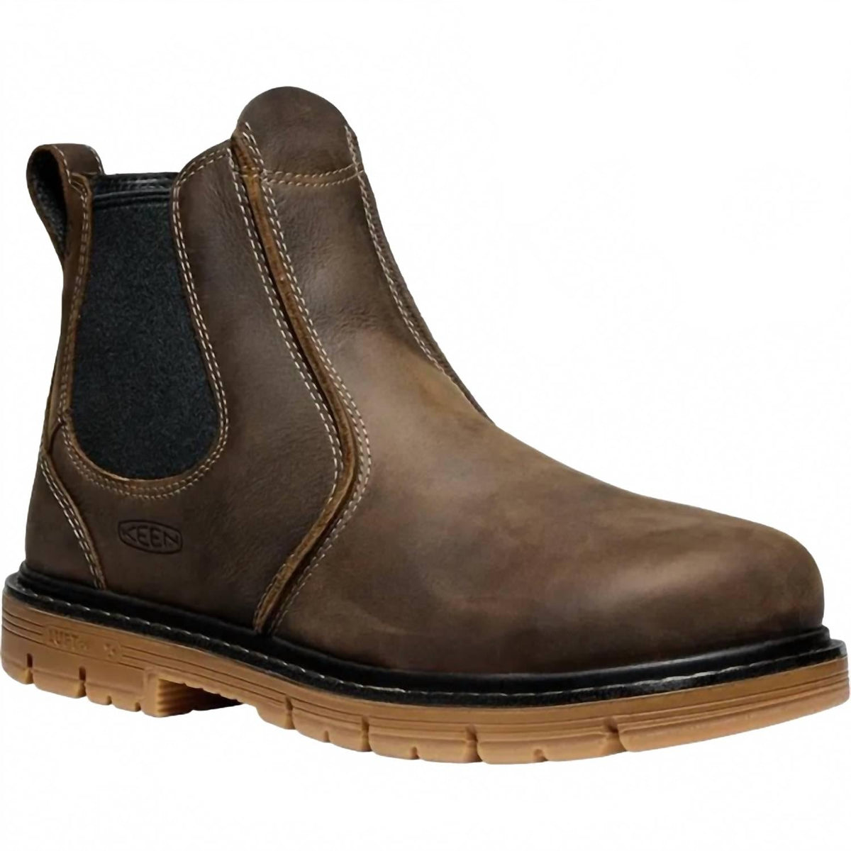 Botas de hombre color café
