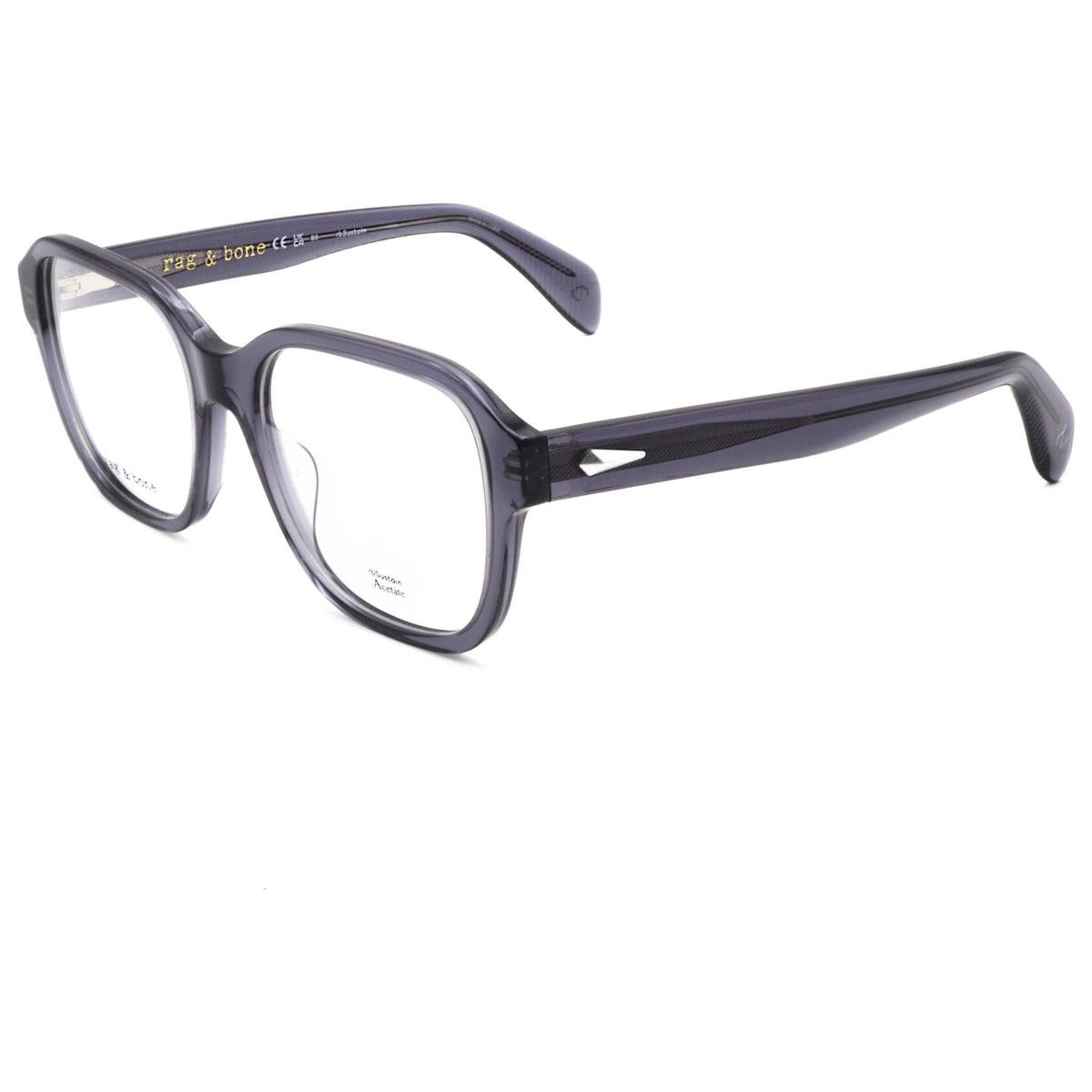 Montura para gafas de hombre 54 mm color gris