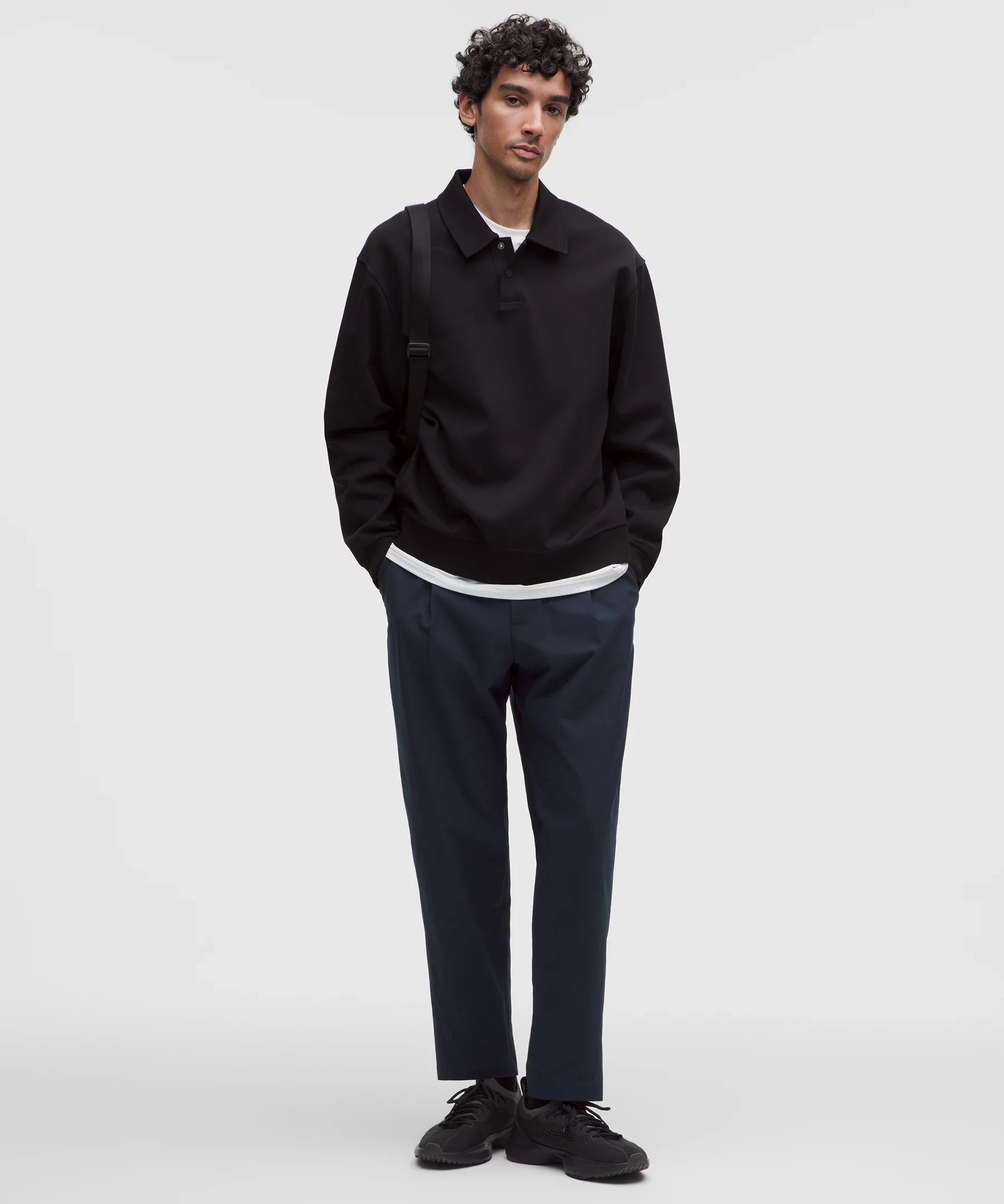 Pantalón con pliegues