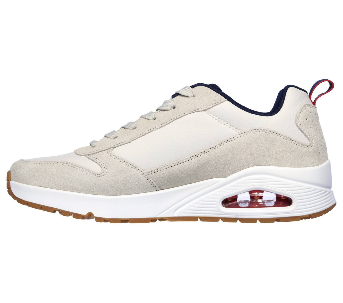 Tenis de hombre color blanco