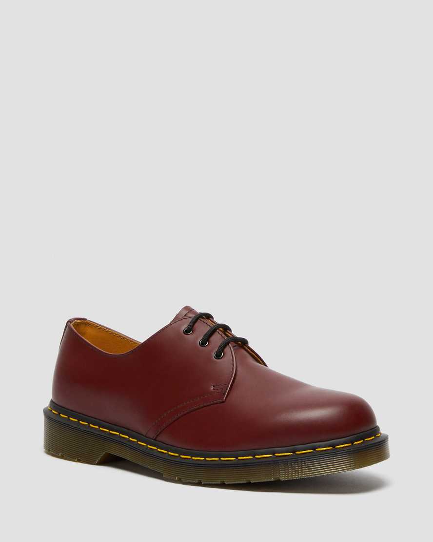 Zapatos de cordones de cuero