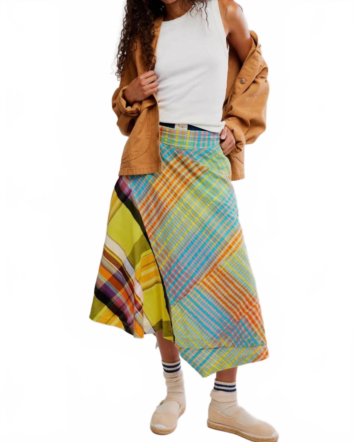 Falda midi