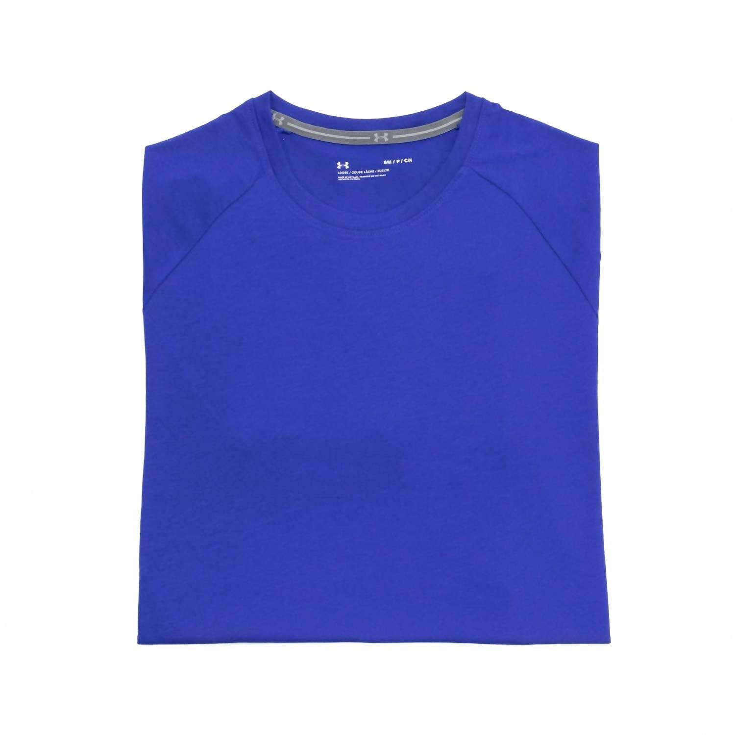 Camiseta de hombre de manga corta color azul