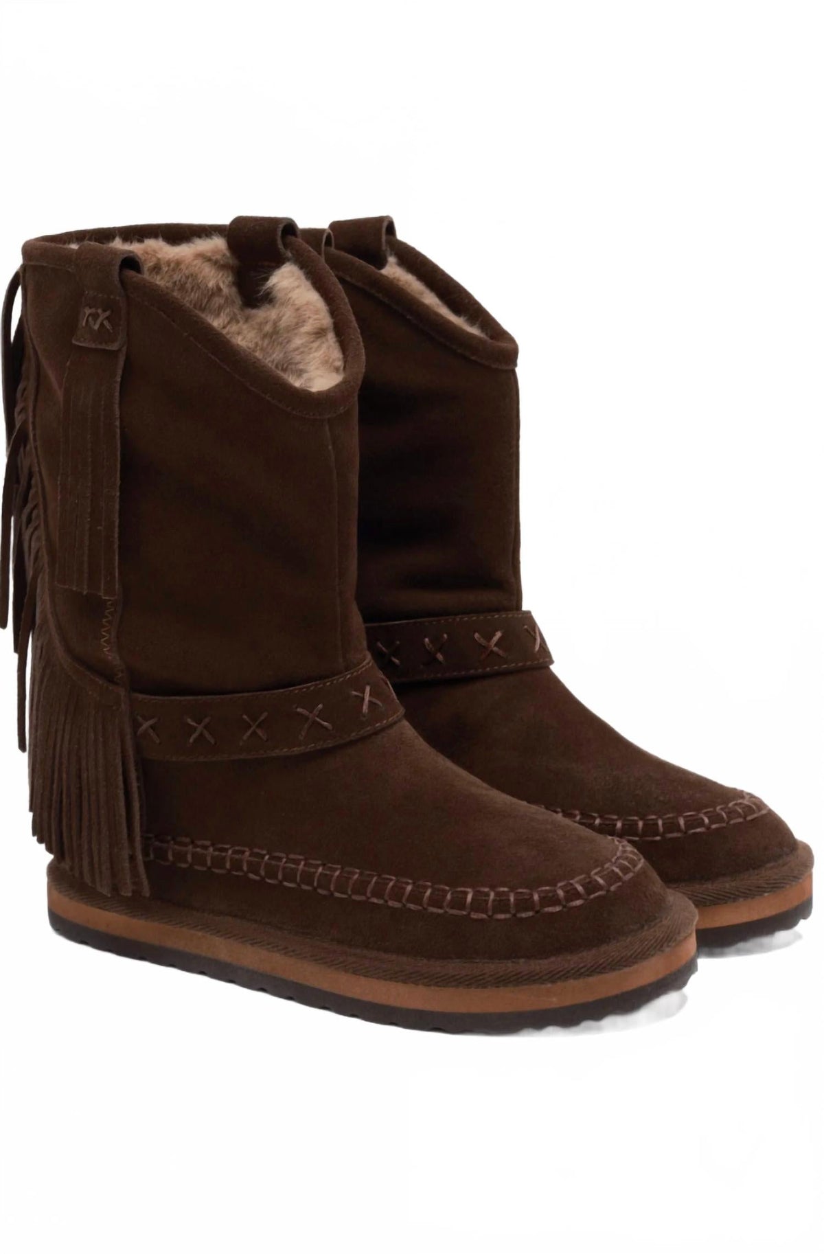 Botas de mujer de gamuza