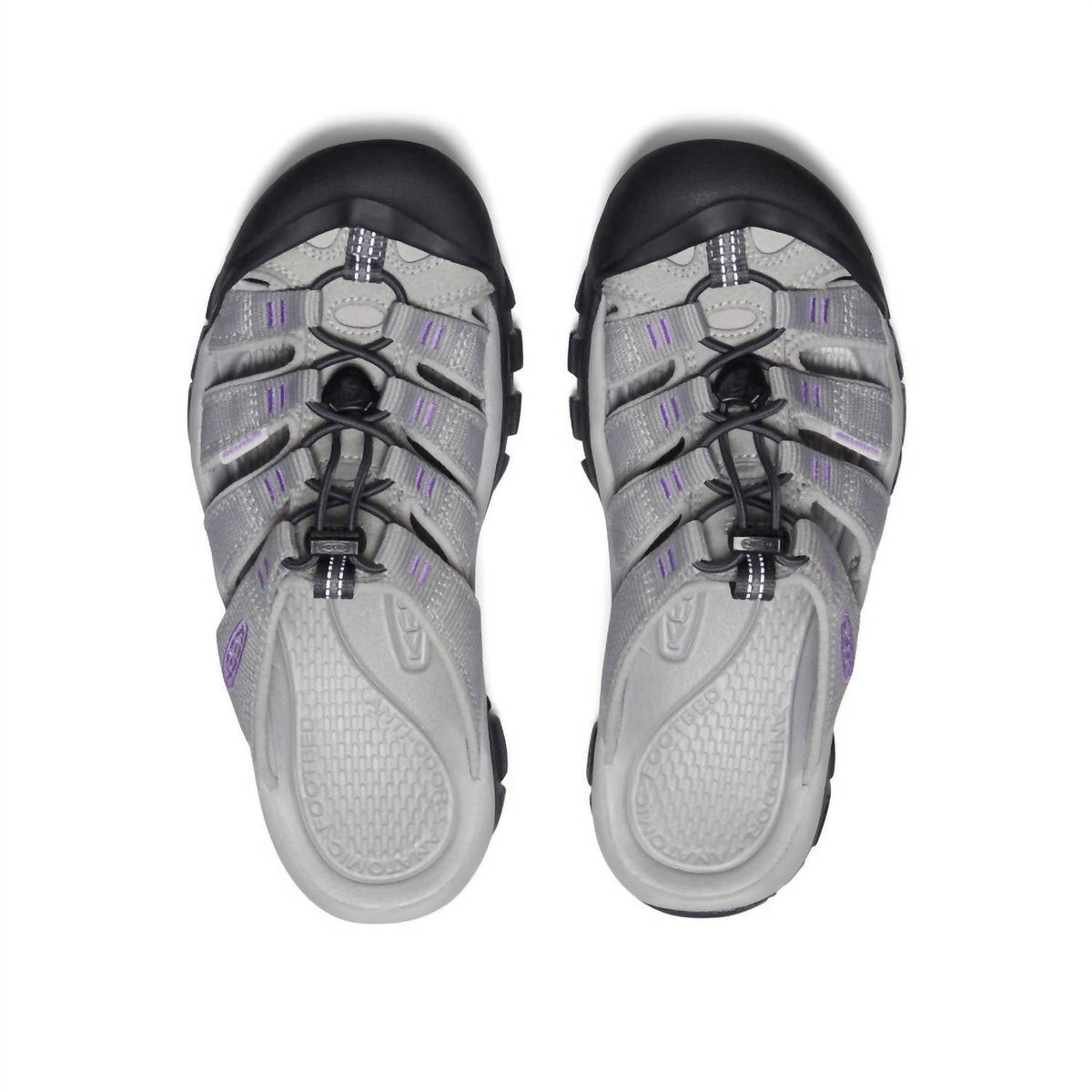 Sandalias de mujer color lavanda