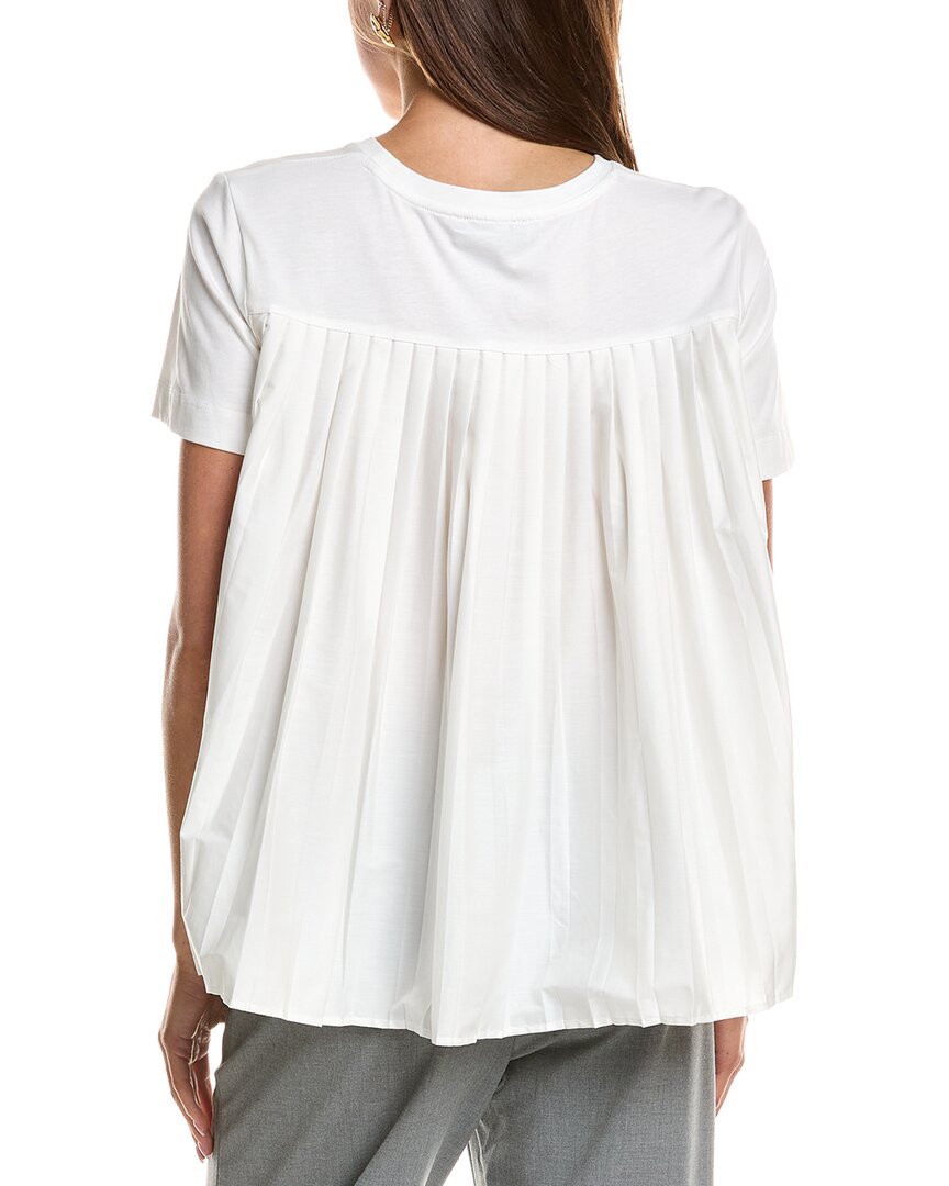 Camiseta con pliegues