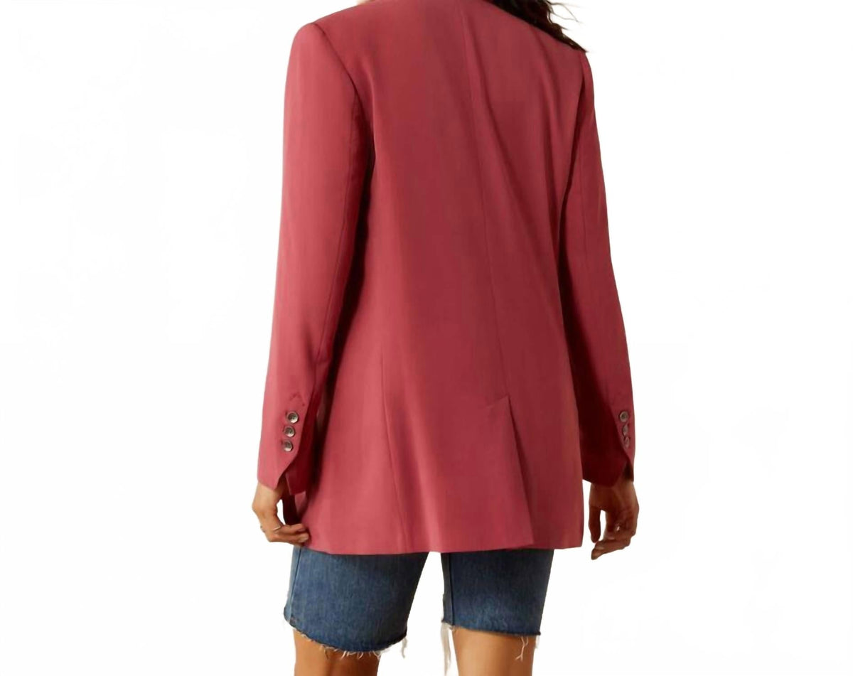 Blazer de corte amplio