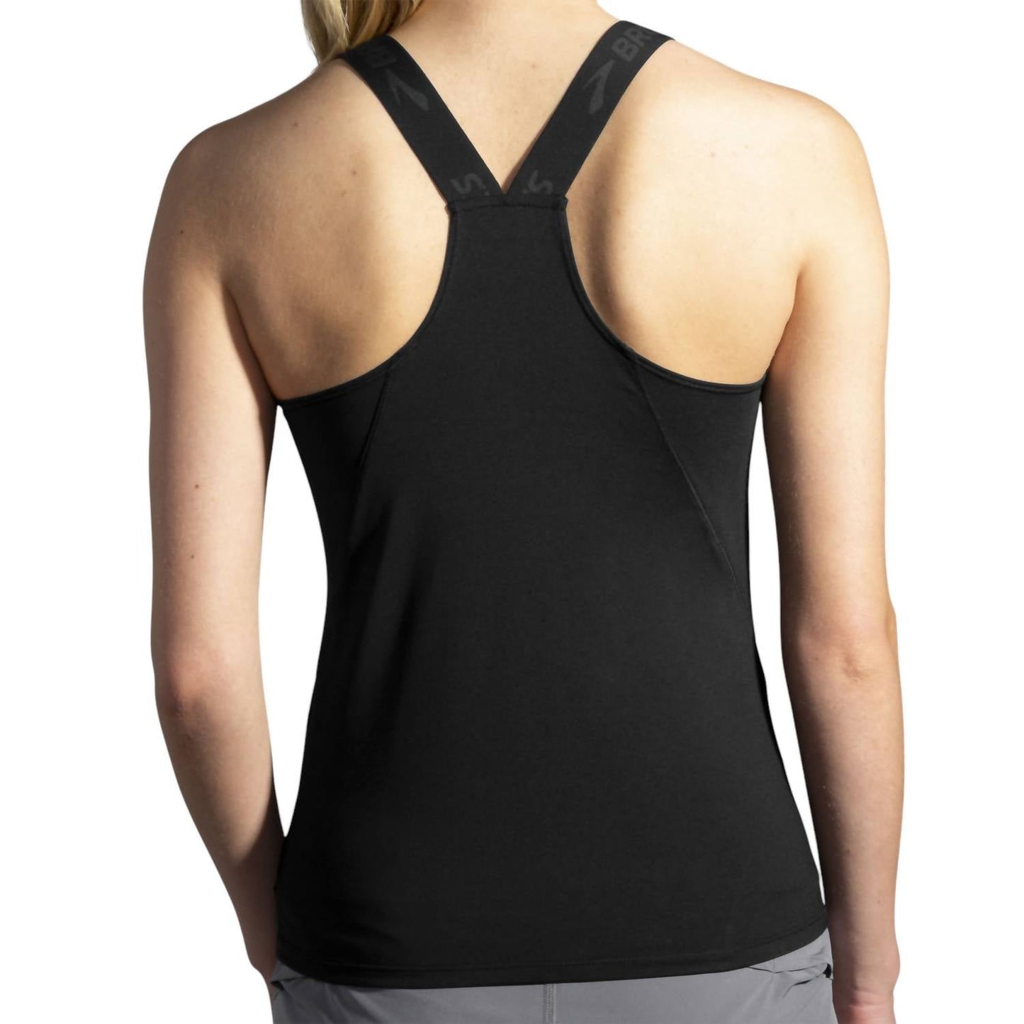 Camiseta sin mangas de mujer color negro