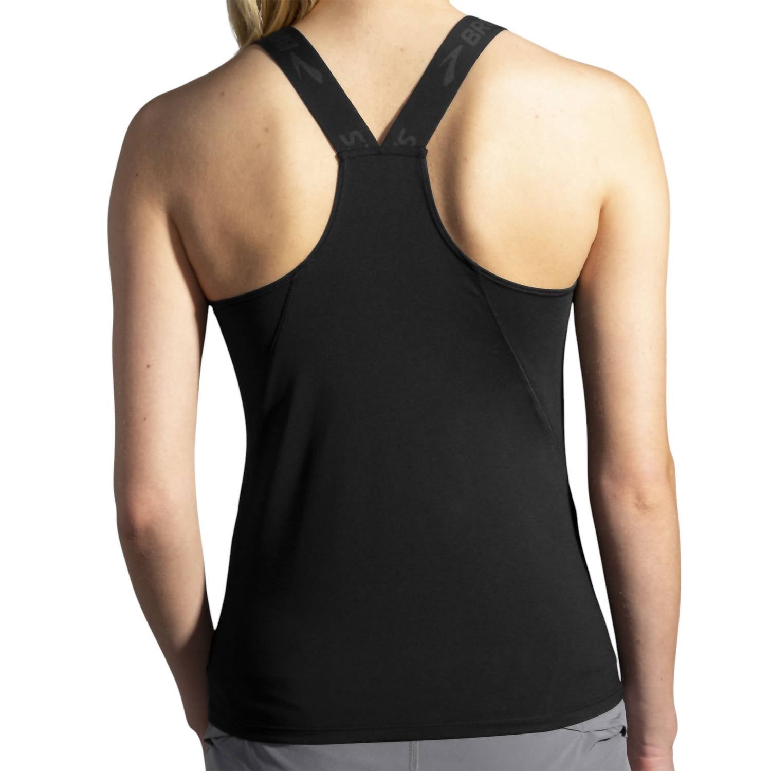 Camiseta sin mangas de mujer color negro
