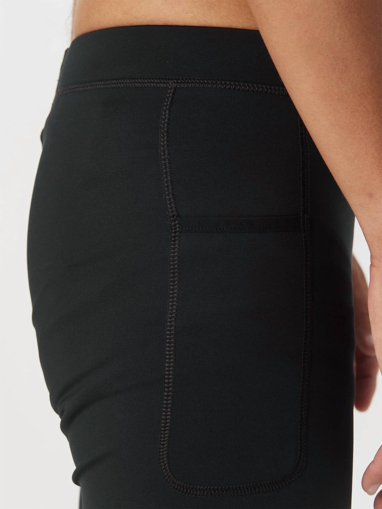 Leggings de hombre color negro