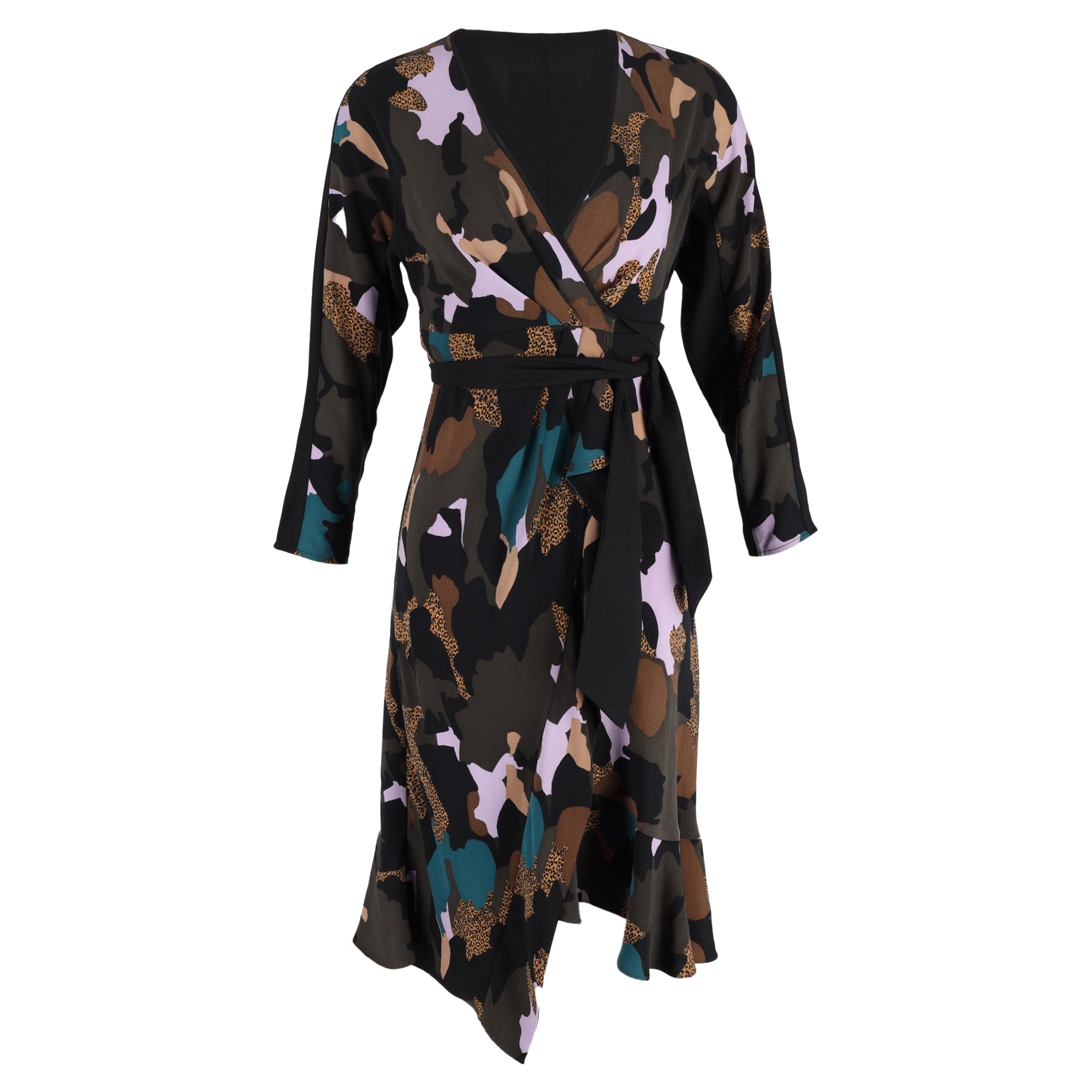Vestido con estampado multicolor