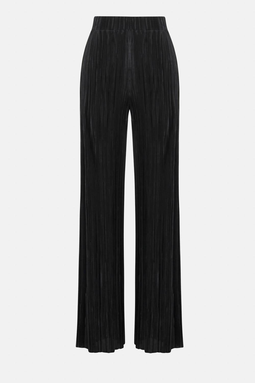 Pantalón de pierna ancha color negro
