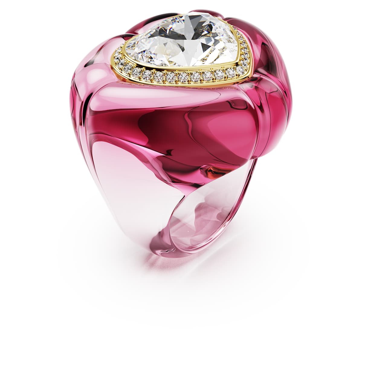 Anillo color rosado