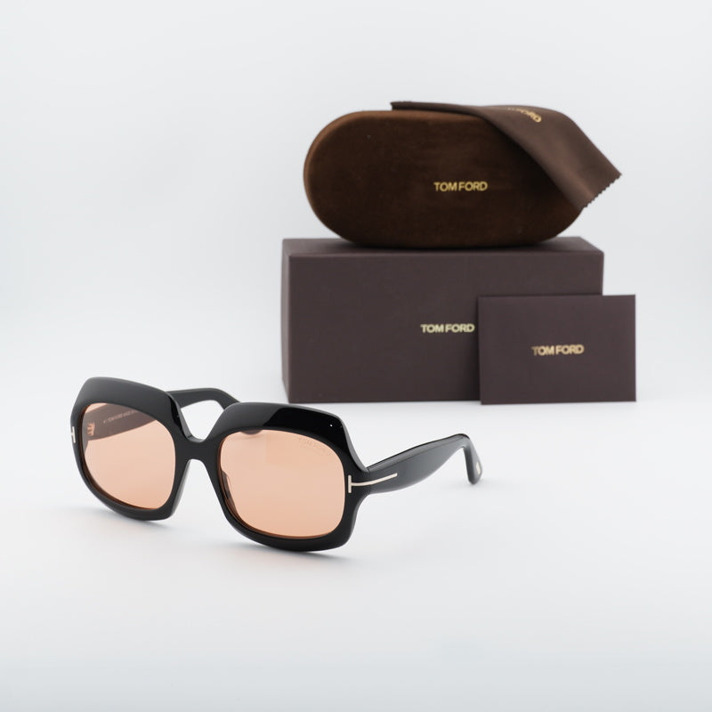 Gafas color negro y café