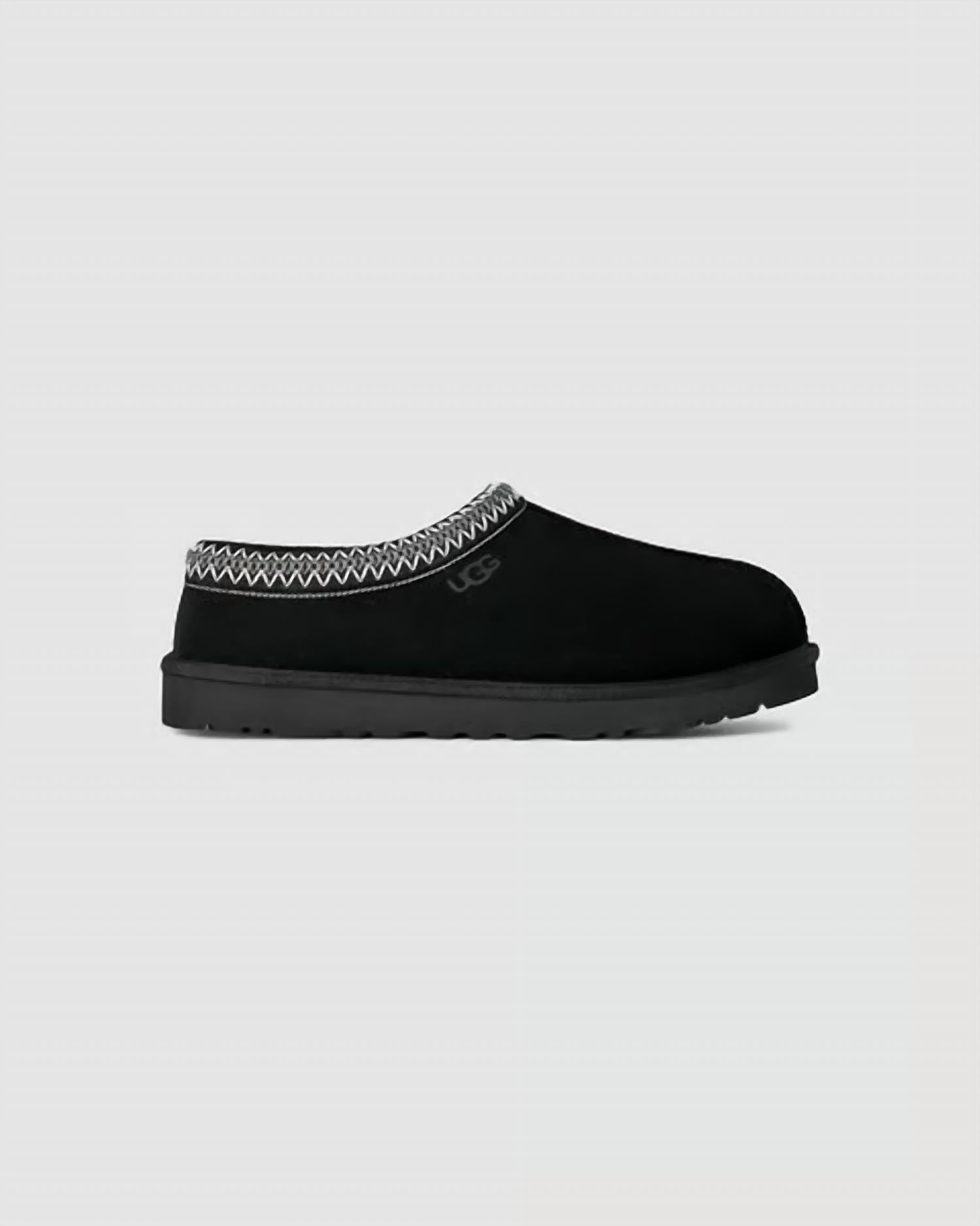 Pantuflas de hombre color negro